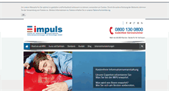 Desktop Screenshot of impuls-gmbh.com